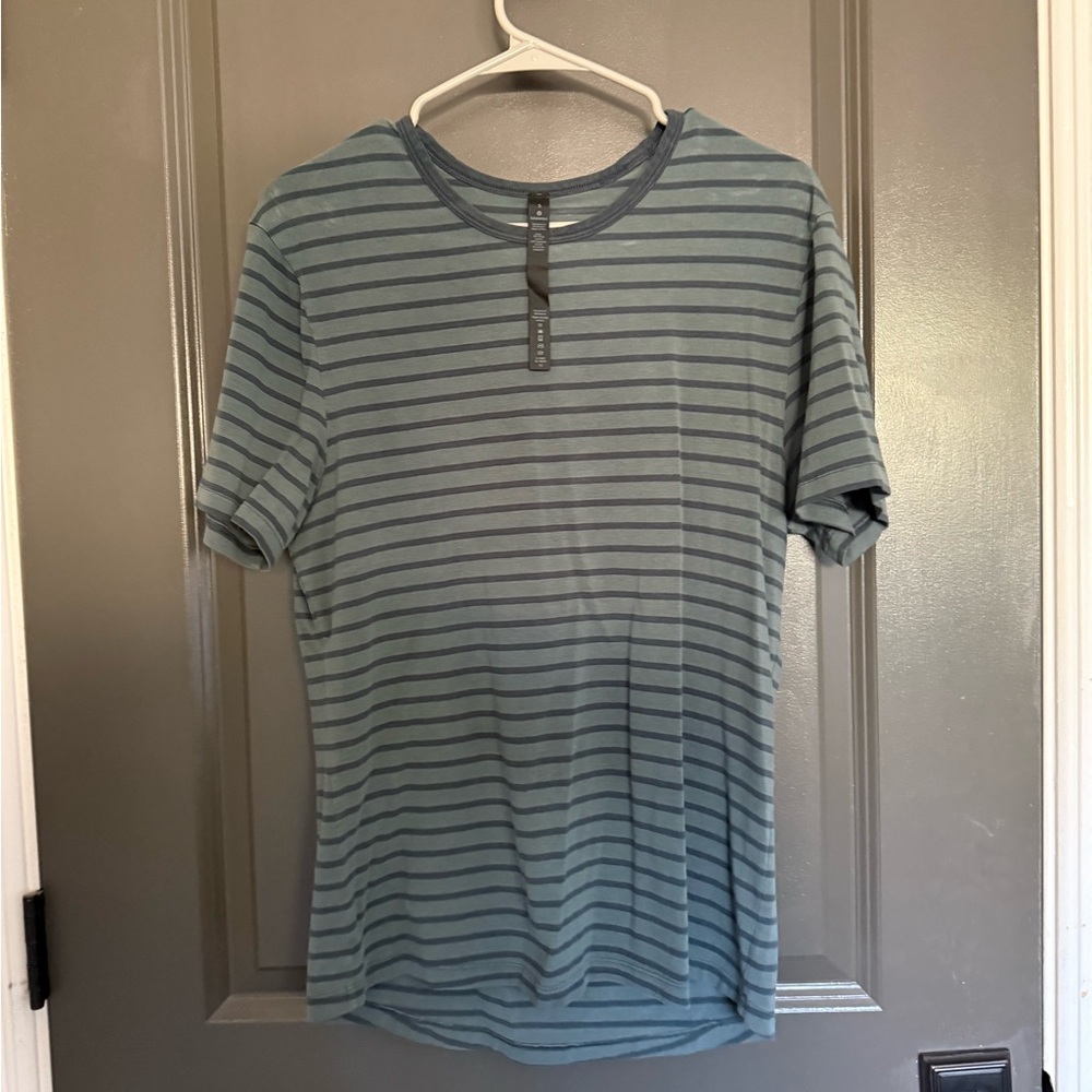 Striped Blue Men's Shirt